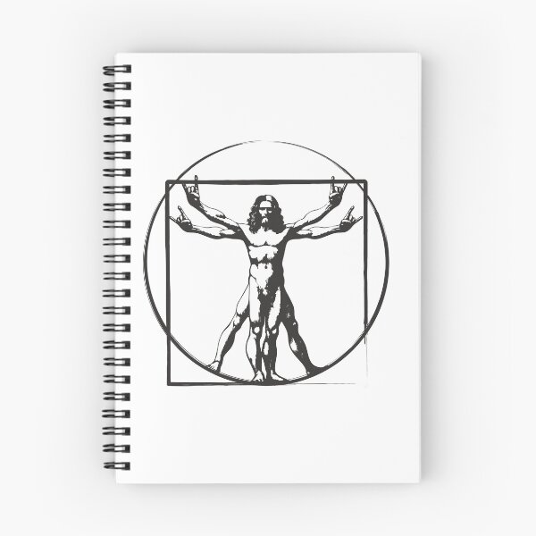 Item preview, Copy of Vitruvian Heavy Metal Rock Man designed and sold by Aceofspace3000.