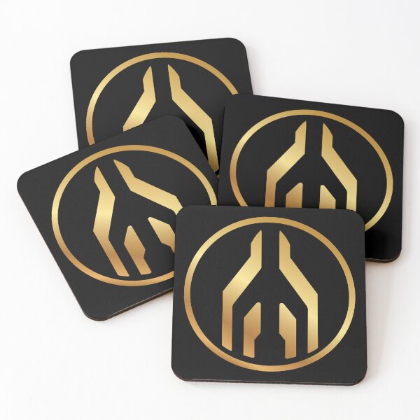 Item preview, Golden mayday logo designed and sold by Boogeyman Bill.