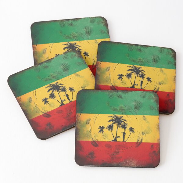 Item preview, Reggae music label designed and sold by Boxing Kangaroo Retail Company.