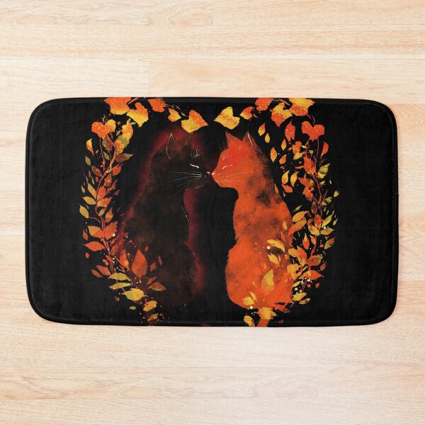 Item preview, Cats in fall designed and sold by kharma zero.