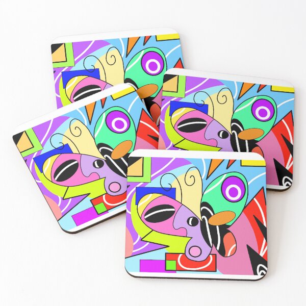 Item preview, The Abstract Colorful Butterfly. designed and sold by aenythin9.