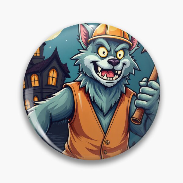 Item preview, Werewolf builder, haunted Halloween renovation designed and sold by kjp-design.