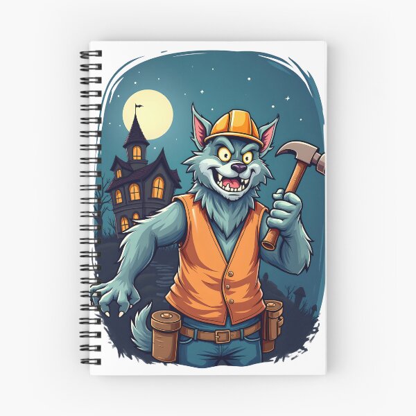 Item preview, Werewolf builder, haunted Halloween renovation designed and sold by kjp-design.