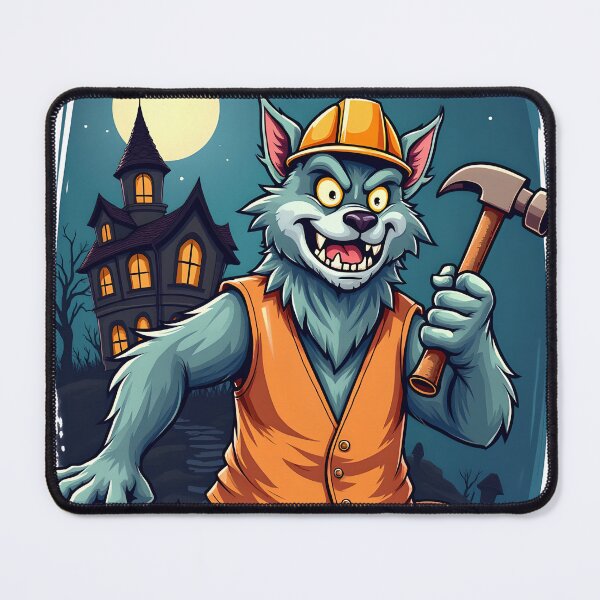 Item preview, Werewolf builder, haunted Halloween renovation designed and sold by kjp-design.