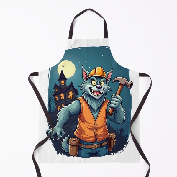 Item preview, Werewolf builder, haunted Halloween renovation designed and sold by kjp-design.