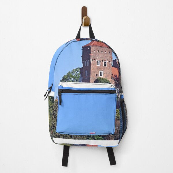 Item preview, Wawel castle tower with the Polish flag in Krakow Poland designed and sold by goceris.
