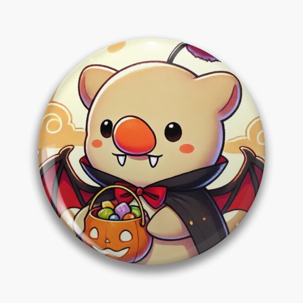 Item preview, Moogle Halloween designed and sold by Chocobo Charm Emporium.