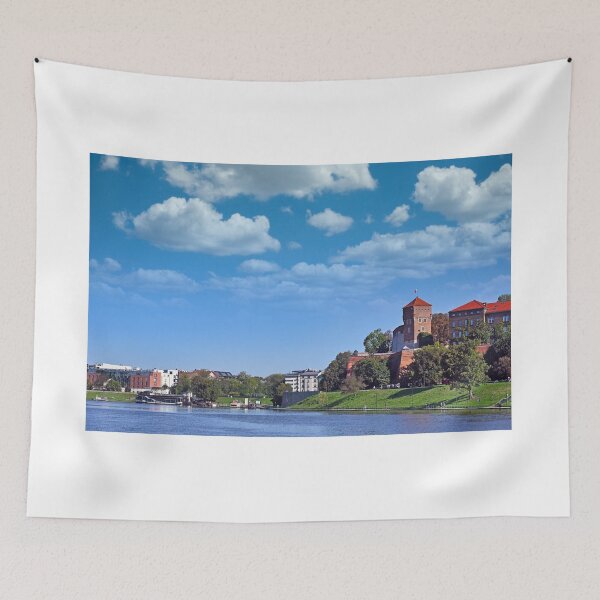 Item preview, Wawel castle in Krakow Poland.Landscape on coast river Wisla designed and sold by goceris.