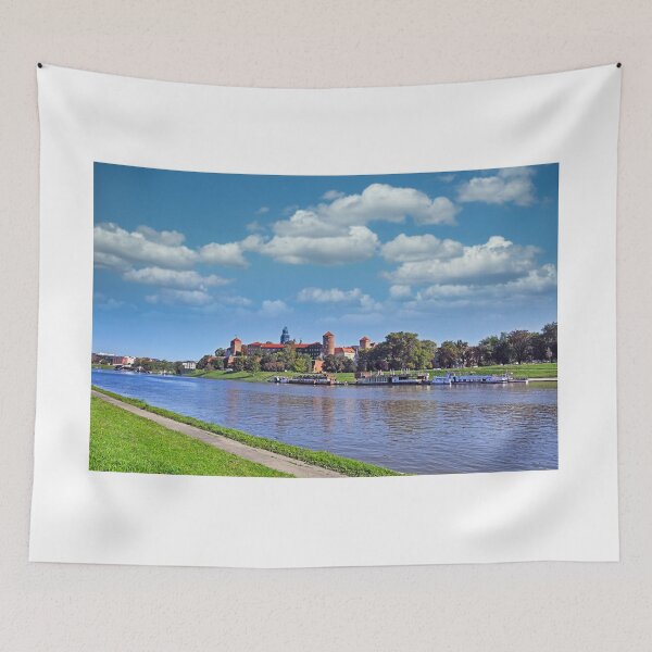Item preview, Wawel castle famous landmark in Krakow Poland.Landscape on coast river Wisla designed and sold by goceris.