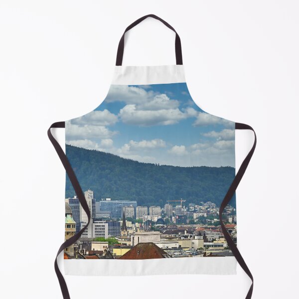 Item preview, Tower of the Urania observatory in Zurich cityscape designed and sold by goceris.