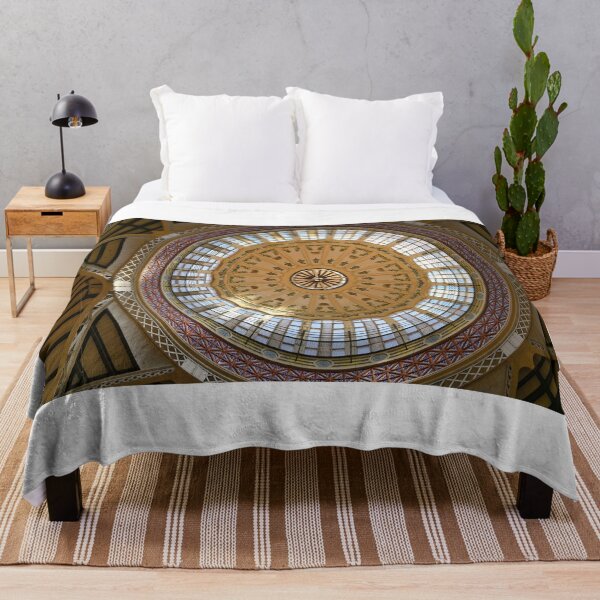 Item preview, Mercado Central or Central Market interior rooof detail,Valencia,Spain designed and sold by goceris.