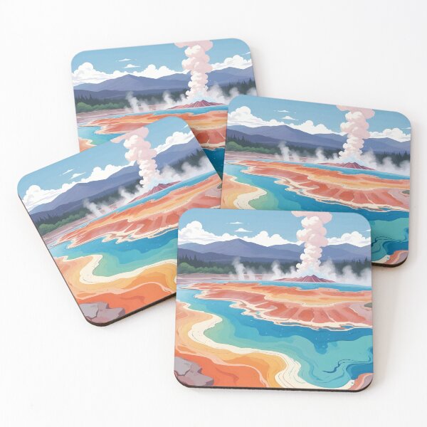 Item preview, Rotorua Geothermal Landscape designed and sold by WildlifeInc.
