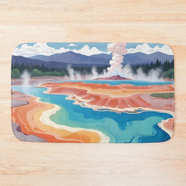 Item preview, Rotorua Geothermal Landscape designed and sold by WildlifeInc.