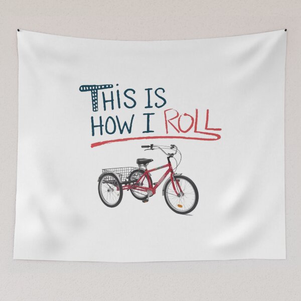 Item preview, This is how I roll, funnyfits70, Humor, Funny,  designed and sold by FunnyFits70.