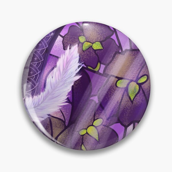 Item preview, Floral stained glass windows designed and sold by SunF'Lover.