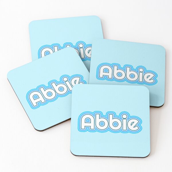 Item preview, Abbie Blue Glow Name designed and sold by inknames.