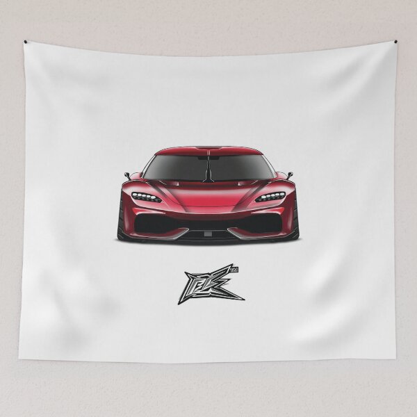 Item preview, gemera hypercar red  designed and sold by NaquashM.