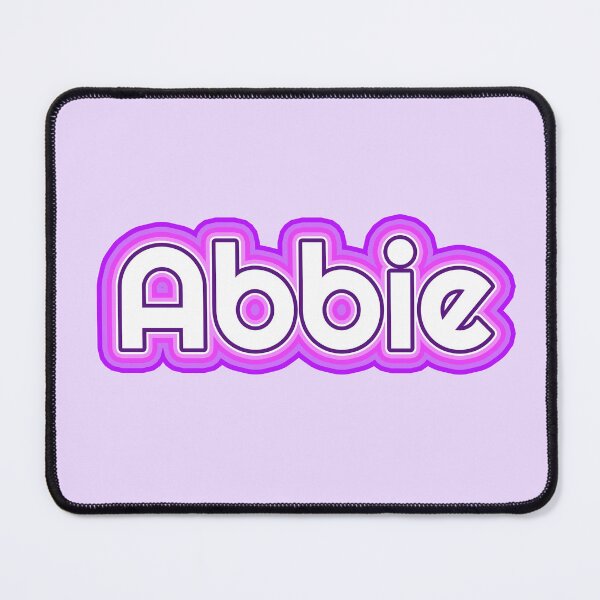 Item preview, Abbie Purple Glow Name designed and sold by inknames.