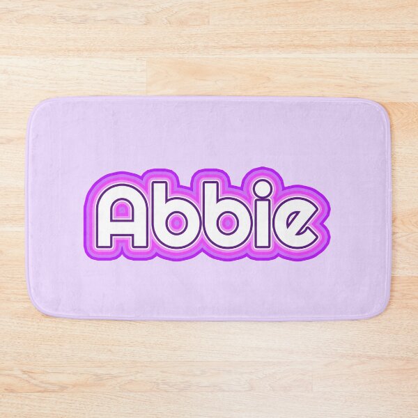 Item preview, Abbie Purple Glow Name designed and sold by inknames.
