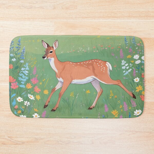 Item preview, Roe Deer in a Meadow designed and sold by WildlifeInc.