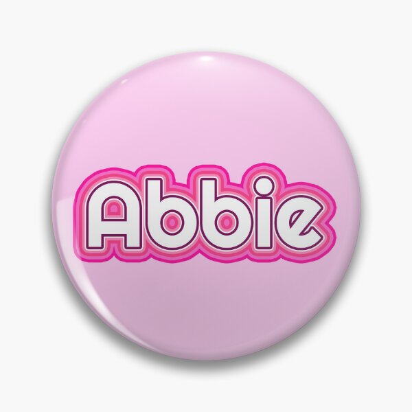 Item preview, Abbie Pink Glow Name designed and sold by inknames.