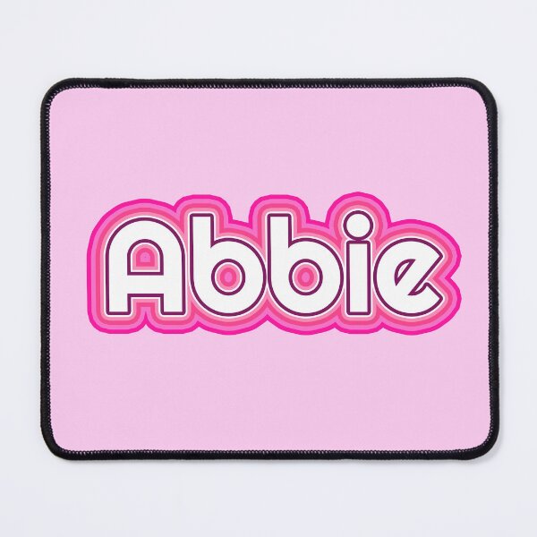 Item preview, Abbie Pink Glow Name designed and sold by inknames.