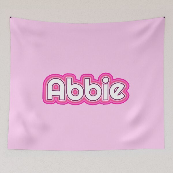 Item preview, Abbie Pink Glow Name designed and sold by inknames.