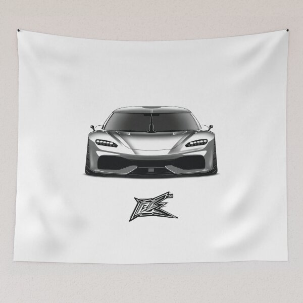 Item preview, gemera hypercar white  designed and sold by NaquashM.