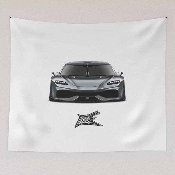 Item preview, gemera hypercar gray  designed and sold by NaquashM.