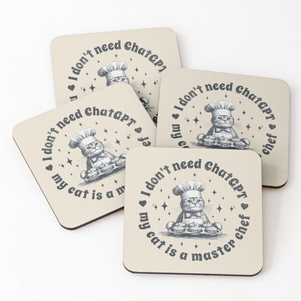 Item preview, I don't Need ChatGPT My Cat Is A Master Chef designed and sold by A.I.  Took My Job!.
