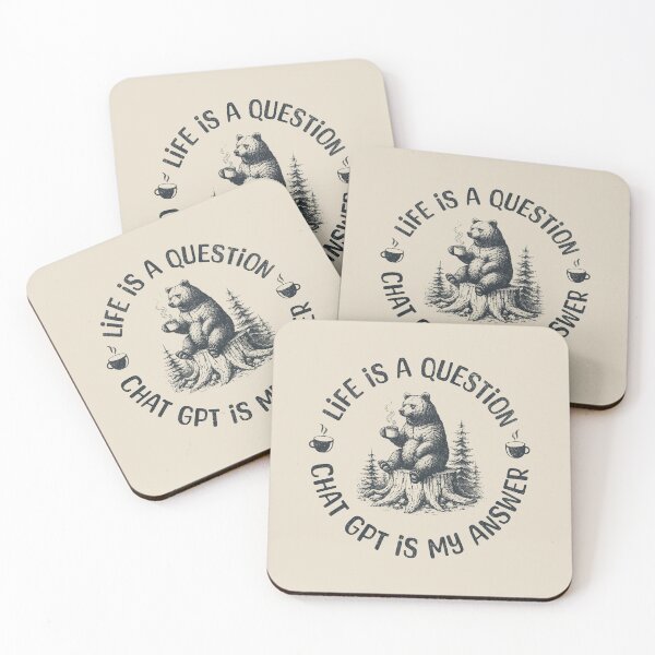 Item preview, Life Is A Question, ChatGPT - Is My Answer designed and sold by A.I.  Took My Job!.