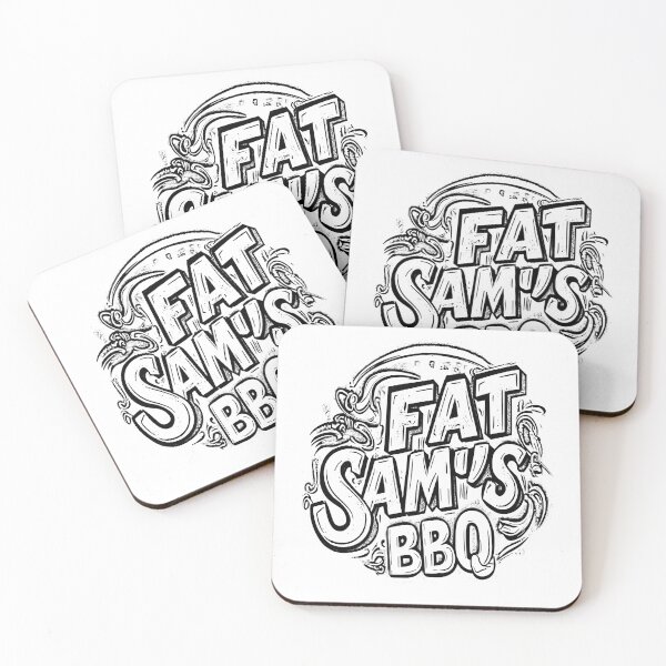 Item preview, Fat Sam's Famous BBQ Spot designed and sold by mittie101.