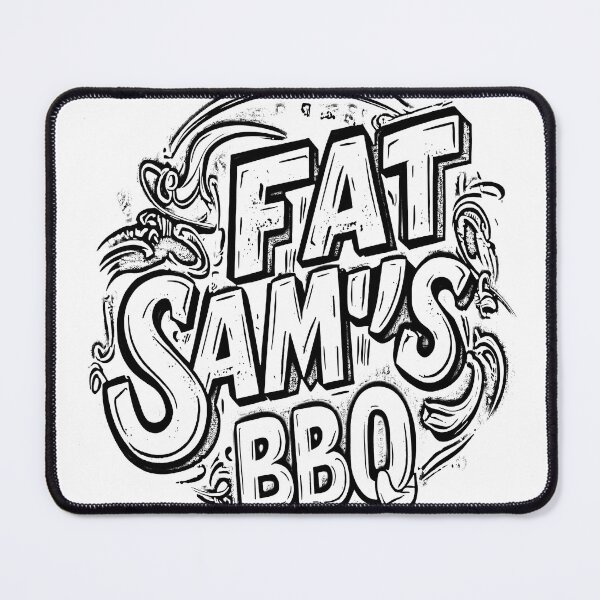 Item preview, Fat Sam's Famous BBQ Spot designed and sold by mittie101.