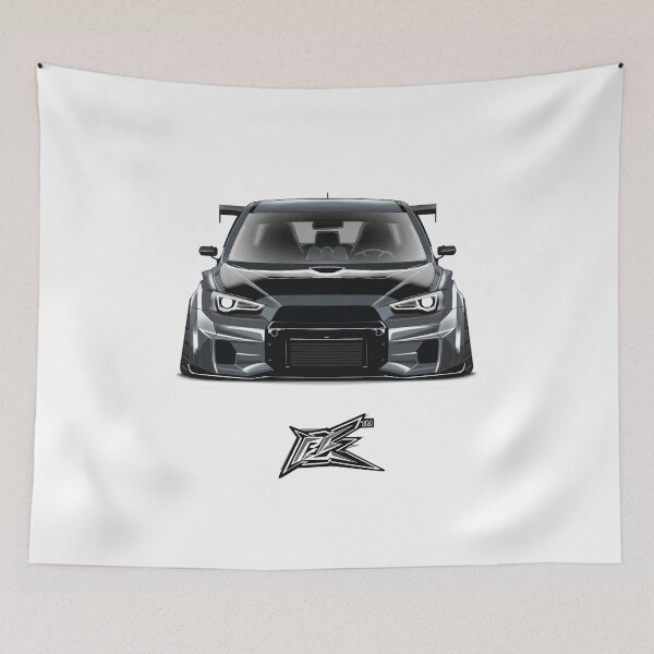 Item preview, mitsubishi lancer evoX varis gray  designed and sold by NaquashM.