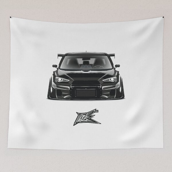 Item preview, mitsubishi lancer evoX varis black  designed and sold by NaquashM.