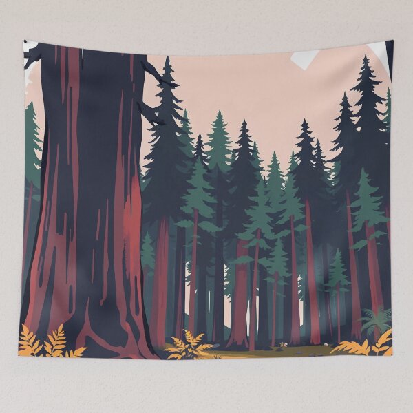 Item preview, Redwood Forest designed and sold by WildlifeInc.
