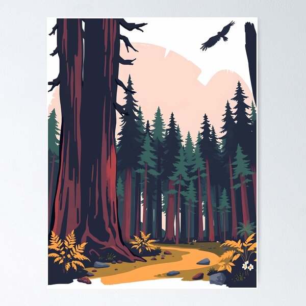 Item preview, Redwood Forest designed and sold by WildlifeInc.
