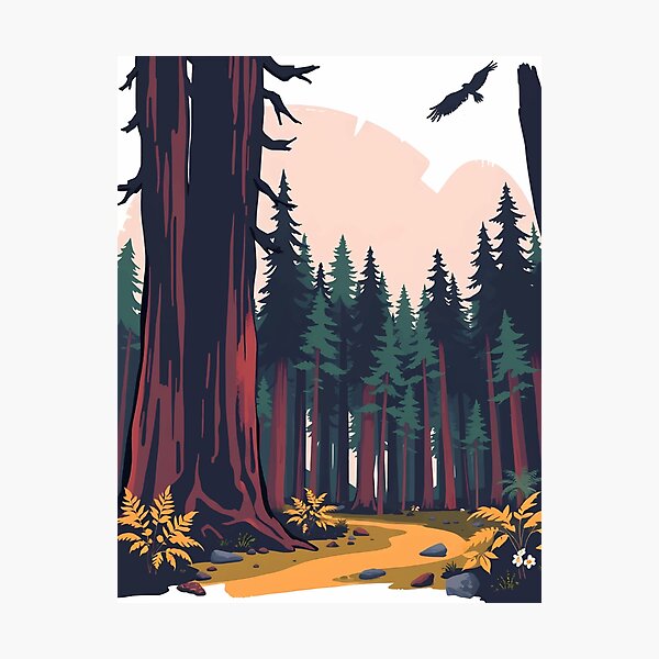 Item preview, Redwood Forest designed and sold by WildlifeInc.