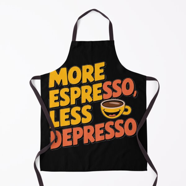 Item preview, Coffeelovers artwork: More Espresso, Less Depresso designed and sold by Davideus.
