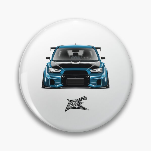 Item preview, mitsubishi lancer evoX varis blue  designed and sold by NaquashM.