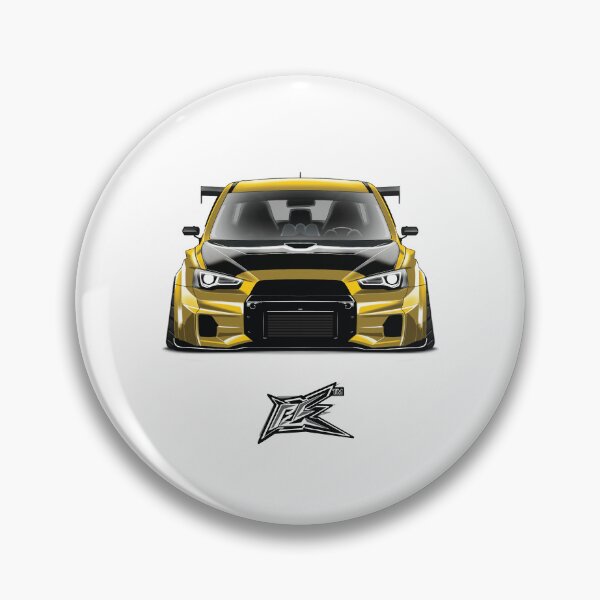 Item preview, mitsubishi lancer evoX varis yellow  designed and sold by NaquashM.