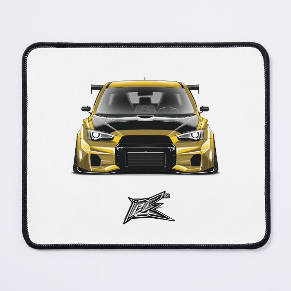 Item preview, mitsubishi lancer evoX varis yellow designed and sold by NaquashM.
