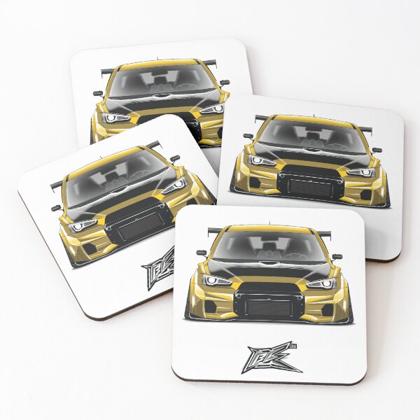 Item preview, mitsubishi lancer evoX varis yellow  designed and sold by NaquashM.