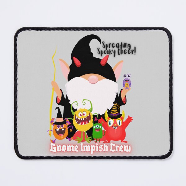 Item preview, Gnome Impish Crew Spreading Spooky Cheer | Halloween Gnome Art & Festive Gnome Design for Halloween Fun designed and sold by Gnome to Express.