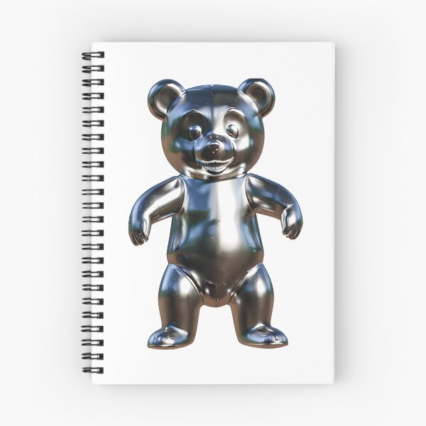 Item preview, Chrome Bear Figurine designed and sold by trendyhuman.