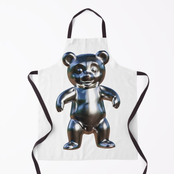 Item preview, Chrome Bear Figurine designed and sold by trendyhuman.