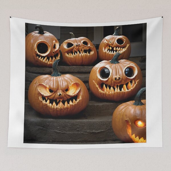 Item preview,  Nightmare Pumpkins | Halloween | Fear designed and sold by andrew758.