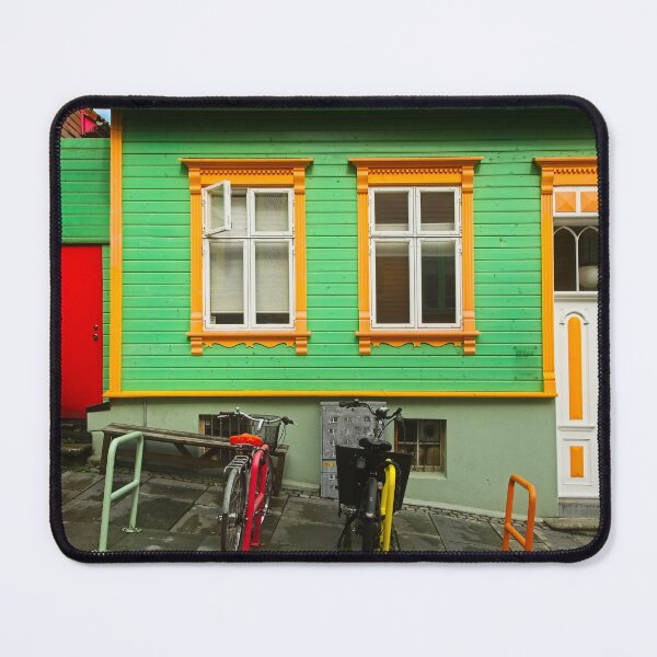 Item preview, Coloured Wooden House in Stavanger Street designed and sold by Martyn R Arnold Fine Art Nature & Landscape Photography.