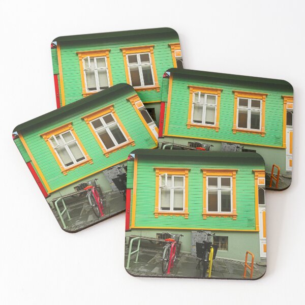 Item preview, Coloured Wooden House in Stavanger Street designed and sold by Martyn R Arnold Fine Art Nature & Landscape Photography.
