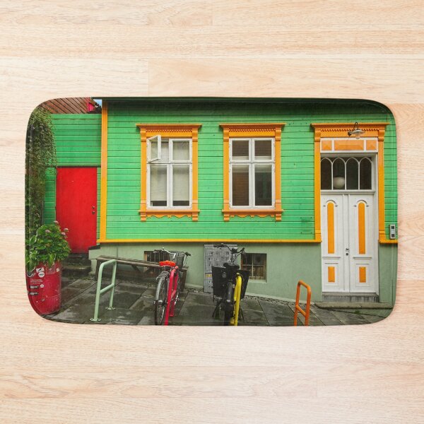 Item preview, Coloured Wooden House in Stavanger Street designed and sold by Martyn R Arnold Fine Art Nature & Landscape Photography.
